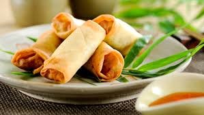 206. Frühlingsrollena (Veggie Minirollen 5 Stück)