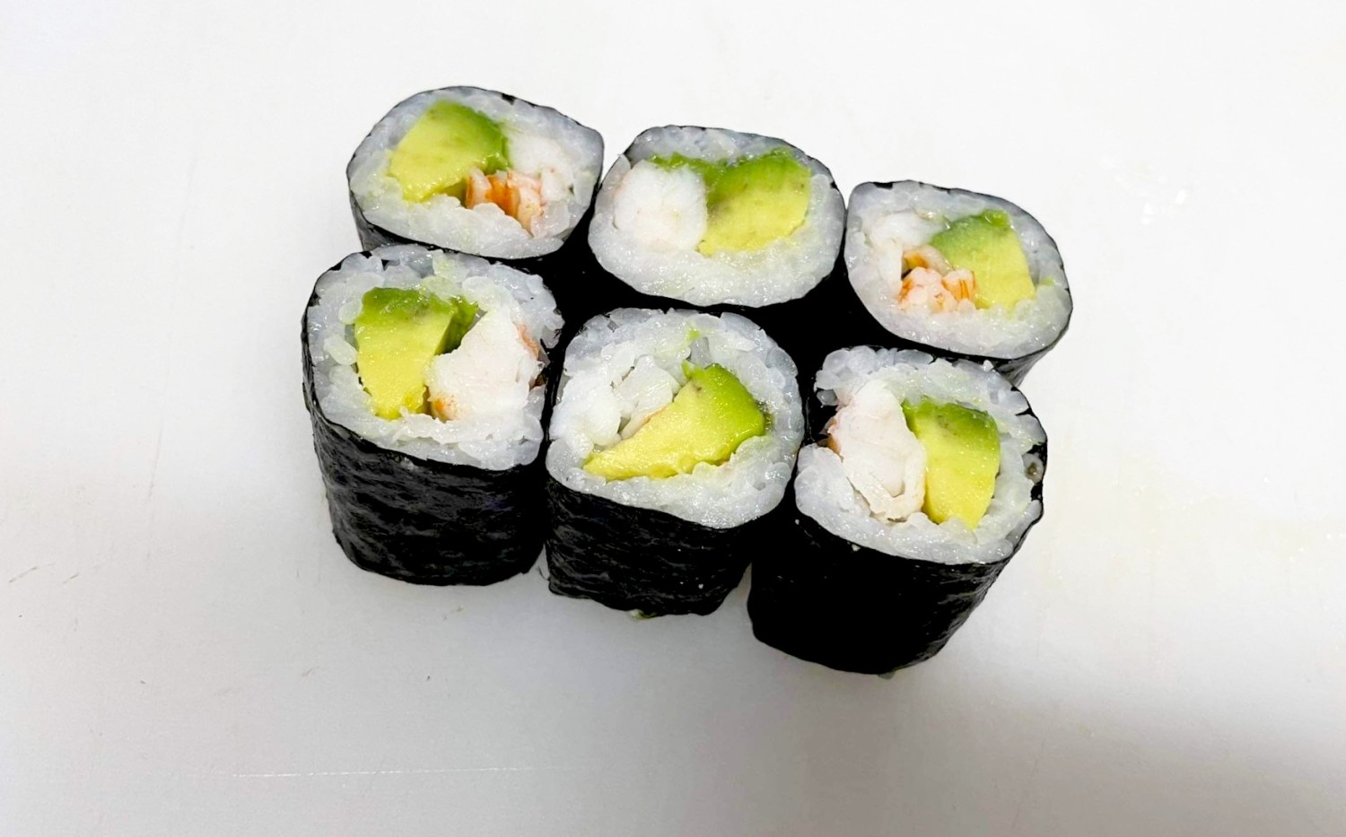 91. Ebi Avo Maki (Garnele, Avocado)
